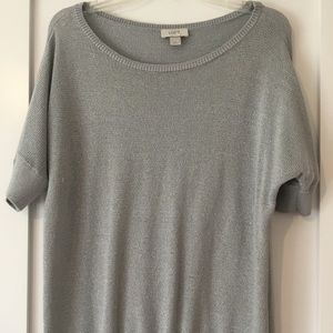 Gray 1/2 sleeve sweater
